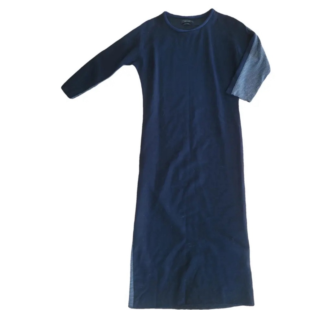 NWT Isabel Marant two tone wool blend maxi dress